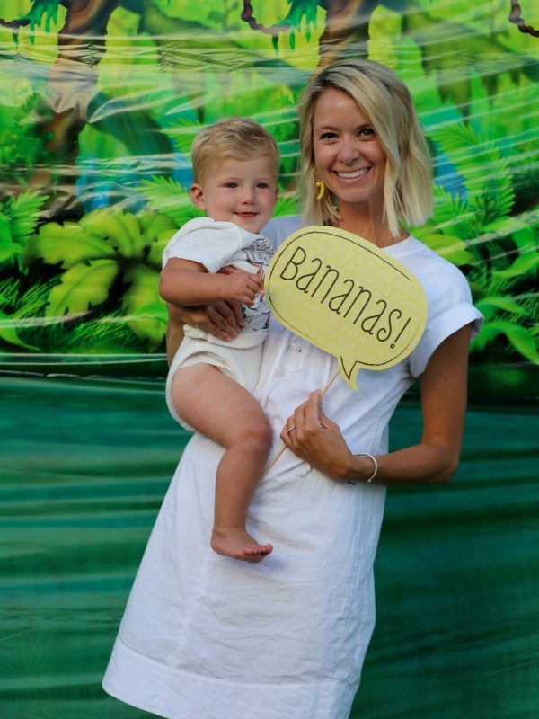 GOING BANANA’S WHILE CELEBRATING LITTLE CAL’S FIRST BIRTHDAY